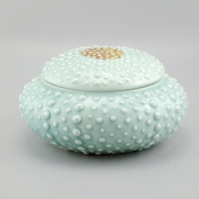 Urchin Ceramic Jewelry Box